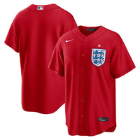 England National Team x MLB Red Stadium Replica Jersey