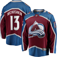 Colorado Avalanche Valeri Nichushkin Burgundy Breakaway Player Jersey