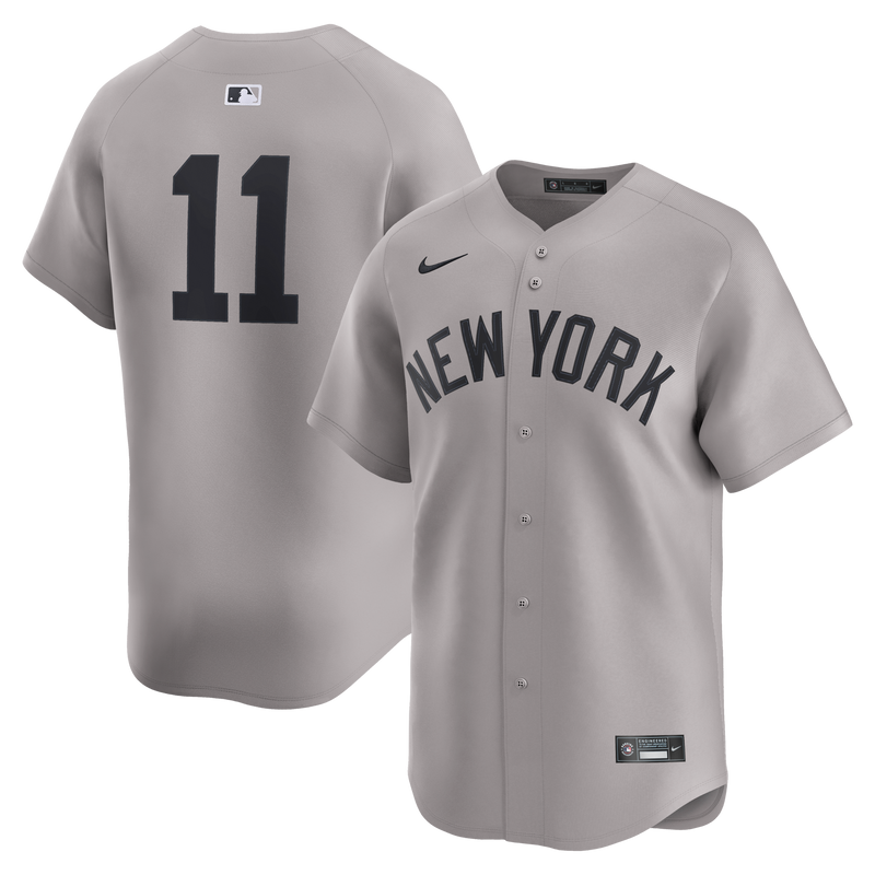 New York Yankees Anthony Volpe Gray Road Limited Player Jersey