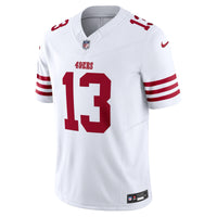 San Francisco 49ers Brock Purdy White Vapor F.U.S.E. Limited Jersey