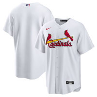St. Louis Cardinals White Home Big & Tall Replica Jersey