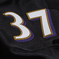 Baltimore Ravens Deion Sanders Black 2005 Authentic Throwback Jersey