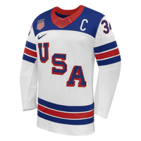 Auston Matthews White US Hockey 2026 Away Replica Jersey