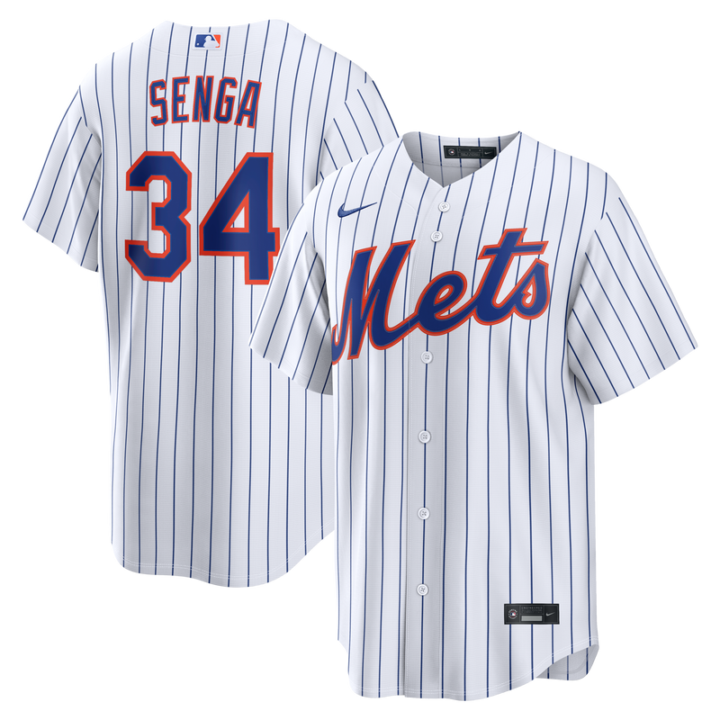 New York Mets Kodai Senga White Home Replica Jersey