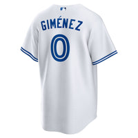 Toronto Blue Jays Andres Gimenez White Home Replica Jersey