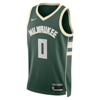 Milwaukee Bucks Icon Swingman Jersey - Green - Brayden Burries