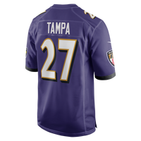 Baltimore Ravens T.J. Tampa Purple Team Game Jersey