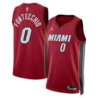 Miami Heat Statement Edition Swingman Jersey - Red - Simone Fontecchio