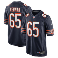Chicago Bears Luke Newman Navy Team Game Jersey