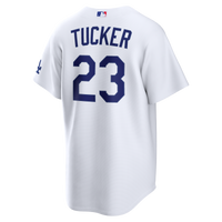 Los Angeles Dodgers Kyle Tucker White Home Stadium Jersey