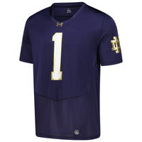 Navy Notre Dame Fighting Irish Replica Football Jersey