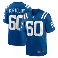 Indianapolis Colts Tanor Bortolini Royal Game Jersey