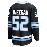 Utah Mammoth MacKenzie Weegar Black Home Breakaway Jersey