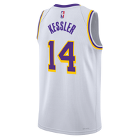 Los Angeles Lakers Association Edition Edition Swingman Jersey - White - Walker Kessler