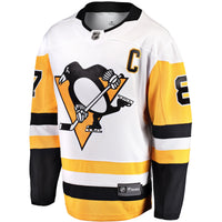 Pittsburgh Penguins Sidney Crosby White Breakaway Jersey