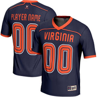 Virginia Cavaliers GameDay Greats NIL Pick-A-Player Lightweight Lacrosse Jersey - Navy