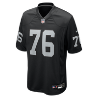 Las Vegas Raiders Caleb Rogers Black Team Game Jersey