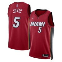 Miami Heat Statement Edition Swingman Jersey - Red - Nikola Jović