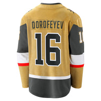 Vegas Golden Knights Pavel Dorofeyev Gold Premier Breakaway Player Jersey