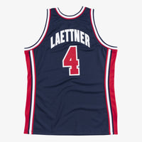 USA Basketball Authentic Jersey Christian Laettner 1992