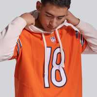 Chicago Bears Caleb Williams Orange Alternate Vapor F.U.S.E. Elite Jersey