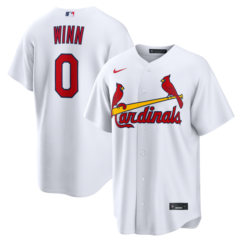 St. Louis Cardinals Masyn Winn White Home Replica Jersey