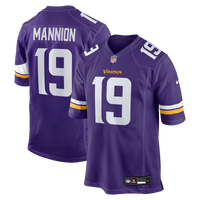 Minnesota Vikings Sean Mannion Purple Game Jersey