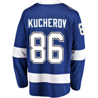 Tampa Bay Lightning Nikita Kucherov Blue Breakaway Jersey
