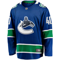 Vancouver Canucks Elias Pettersson Blue Home Breakaway Jersey