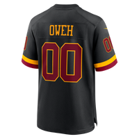 Washington Commanders Odafe Oweh Black Hail Raiser Alternate Game Jersey
