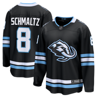 Utah Mammoth Nick Schmaltz Black Home Breakaway Jersey