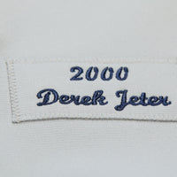 New York Yankees Derek Jeter Gray Cooperstown Collection 2000 World Series Authentic Jersey