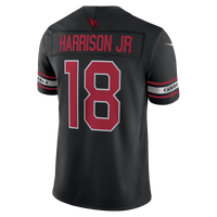 Arizona Cardinals Marvin Harrison Jr. Black Alternate Vapor F.U.S.E. Stitched Limited Jersey