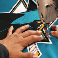 San Jose Sharks Teal Home Authentic Pro Custom Jersey