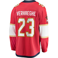 Florida Panthers Carter Verhaeghe Red Home Breakaway Jersey