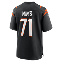 Cincinnati Bengals Amarius Mims Black Player Game Jersey