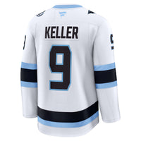 Utah Mammoth Clayton Keller White Away Premium Player Jersey