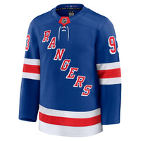 New York Rangers Mika Zibanejad Blue Home Premium Jersey