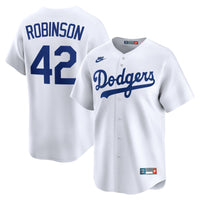 Brooklyn Dodgers Jackie Robinson White Throwback Cooperstown Collection Limited Jersey