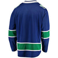 Vancouver Canucks Blue Home Team Breakaway Jersey