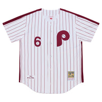 Philadelphia Phillies Jimmy Rollins White 2003 Cooperstown Collection Authentic Jersey