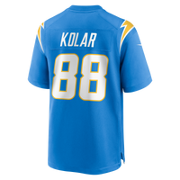 Los Angeles Chargers Charlie Kolar Powder Blue Team Game Jersey