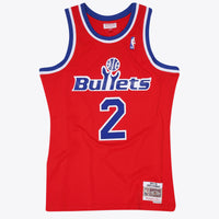Washington Bullets Chris Webber 1994 Hardwood Classics Road Swingman Jersey - Scarlett