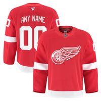 Detroit Red Wings Red Home Authentic Pro Custom Jersey