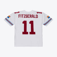 Arizona Cardinals Larry Fitzgerald White Big & Tall 2004 Legacy Retired Player Jersey