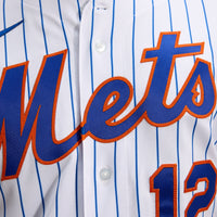 New York Mets Francisco Lindor White Home Authentic Player Jersey