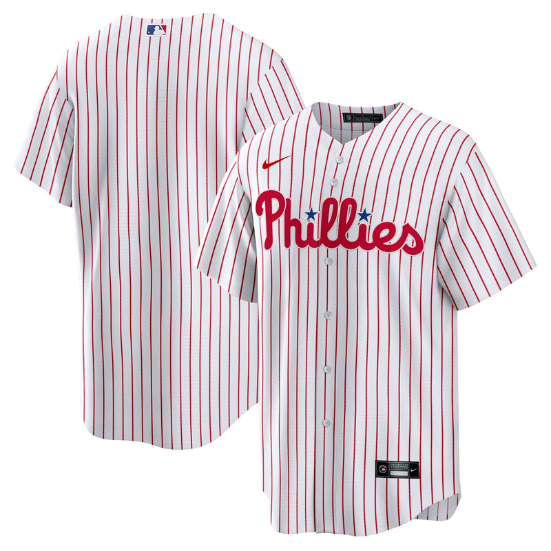 Philadelphia Phillies White Home Big & Tall Replica Jersey