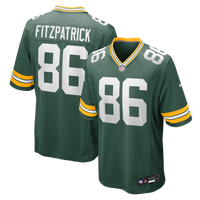 Green Bay Packers John FitzPatrick Green Team Game Jersey