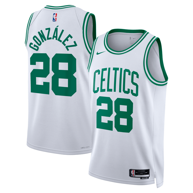 Boston Celtics Association Edition Swingman Jersey - White - Hugo González