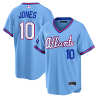 Atlanta Braves Chipper Jones Powder Blue 2026 City Connect Stadium Jersey